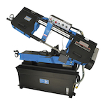 Horizontal/Vertical Bandsaw, 6-1/2 in Circle, 9 x 6-1/8 in Rectangular 45 deg Capacity, Belt Drive