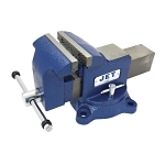 Heavy Duty Vise, 6 in Jaw Opening, 2-1/2 in Capacity, Iron