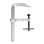  Deep Throat Super Heavy Duty L-Clamp, 6-3/4 in D Throat, 12 in Jaw Opening