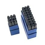 Number Stamp Set, Number 0 to 9 (6 and 9 Interchangeable), 1/8 in H Character