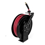 Retractable Hose Reel, 1/2 in ID x 50 ft L Hose, 300 psi Pressure
