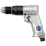 Standard Duty Air Drill,  3/8 in Keyed Chuck,  0.33 hp