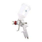 Heavy Duty High Pressure Gravity Feed Air Spray Gun,  1/4 in MNPT Inlet