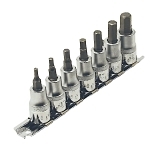 Hex Bit Socket Set, 7 Pieces, 3/8 in Drive