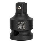 Socket Adapter, 3/8 in Male Drive, 1/2 in Female Drive