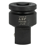 Socket Adapter, 1 in Male Drive, 3/4 in Female Drive