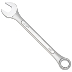 Raised Panel Combination Wrench, 7 mm Wrench, Chrome Vanadium Steel