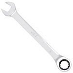 Non-Reversing Combination Wrench, 1/2 in Wrench, 12 Points