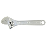 Standard Duty Adjustable Wrench, 3/4 in, 6 in OAL, Chrome Vanadium Steel