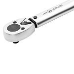 JTW Torque Wrench, 3/8 in Drive, 15 to 80 ft-lb, Reversible Ratchet Head