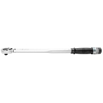 JTW Torque Wrench, 1/2 in Drive, 30 to 150 ft-lb, Reversible Ratchet Head