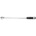 JTW Torque Wrench, 1/2 in Drive, 50 to 250 ft-lb, Reversible Ratchet Head