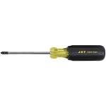 Screwdriver, #2 Phillips, Point, 4 in OAL