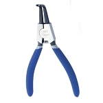 External Bent Snap Ring Plier, Bent Jaw, 7 in OAL