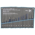 Assorted Punch and Chisel Set, 3/8 to 7/8 in Cold Chisel, 5/32 in, 1/4 in Center