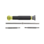 4-in-1 Rotating Electronic Screwdriver With Rotating Cap, 3 Pieces