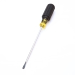 Screwdriver, 3/16 in Cabinet Point, Steel Shank, 9-3/4 in OAL, Acetate Handle