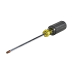 Screwdriver, #2 Phillips; Point, 11.313 in OAL, Rubber Handle, ANSI/ASME Specified
