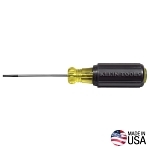 Terminal Block Screwdriver,  1/8 in Cabinet Point,  Steel Shank