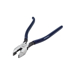 Square Nose Standard Ironworker Plier With Spring,  1-9/32 in L x 1-5/32 in W x 1/2 in THK Steel Jaw