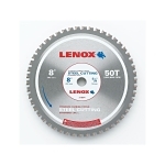 Circular Saw Blade, 8 in Dia, 5/8 in Arbor, Steel Blade, 50 Teeth