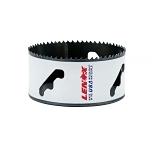 Hole Saw With T2 Technology, 4-1/8 in Dia, 1-7/8 in D Cutting, Bi-Metal Cutting Edge, 5/8 in Arbor