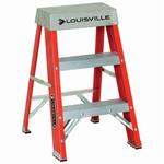 Type IA Non-Conductive Weather Resistant Step Ladder, 2 ft H Ladder, 300 lb Load, 1 Steps