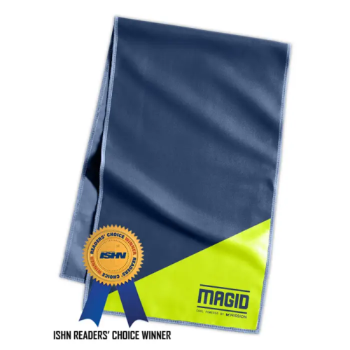 10" x 33" Microfiber Cooling Towel, Navy