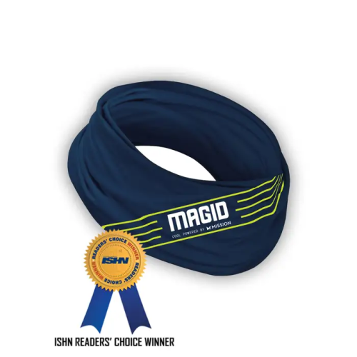 Navy Blue Cooling Neck Gaiter and Face Cover, Nany