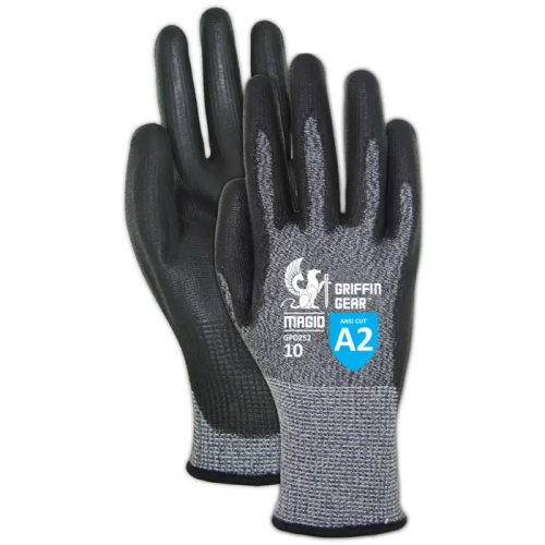 Blended Polyurethane Palm Coated Gloves, 10