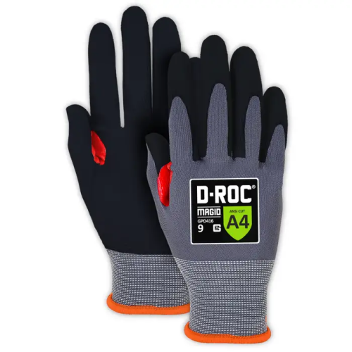 21G Foam Nitrile Palm Coated Touchscreen Work Gloves, Size 10