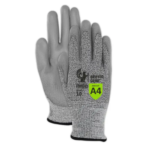 13-Gauge Polyurethane Coated Work Gloves, 10