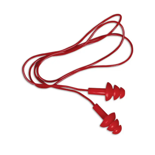 Reusable Corded Earplugs, 100 Pairs