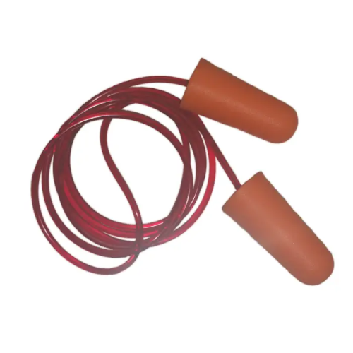 Hi-Vis Polyurethane Corded Foam Earplugs