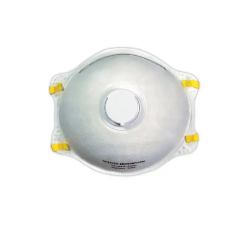 N95 Disposable Respirator with Nose Valve, 10/Dispenser