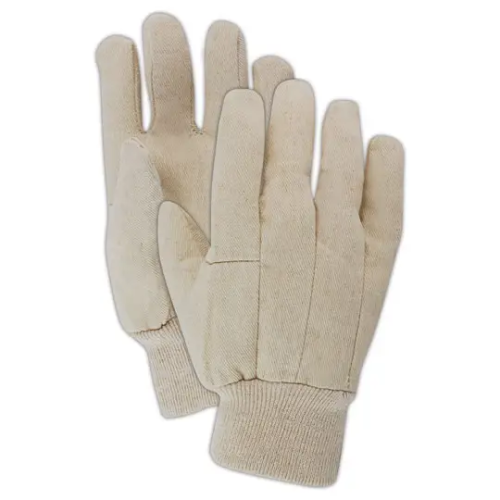 8 oz. Wing Thumb Cotton/Poly Canvas Gloves, L
