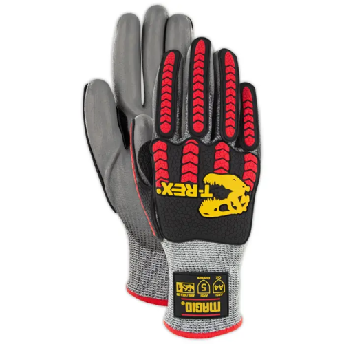 Lightweight Polyurethane Palm Coated Impact Gloves, 2XL