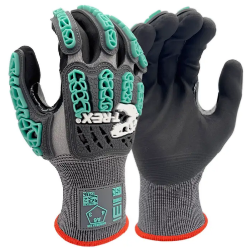 Impact Gloves with Foam Nitrile Palm Coating, ANSI Cut Level A6