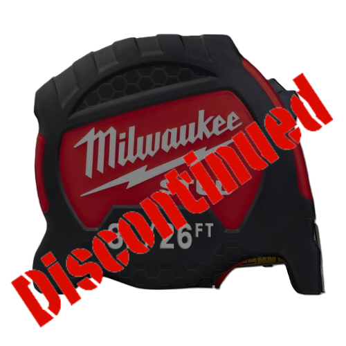 48-22-0426 Compact Wide Measuring Tape With Belt Clip