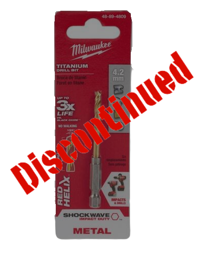 4.2mm Titanium Metric Drill Bits