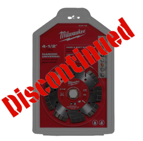 4-1/2" , Universal Segmented Turbo Circular Diamond Saw Blade