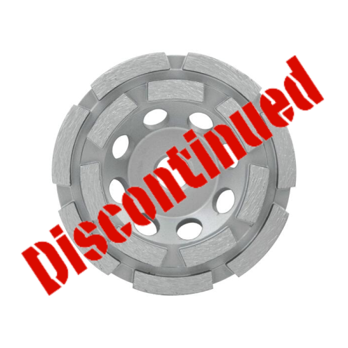 7" Diamond Cup Wheel Double Row