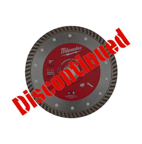 7"X.100X7/8-5/8", Premium Turbo Circular Diamond Saw Blade