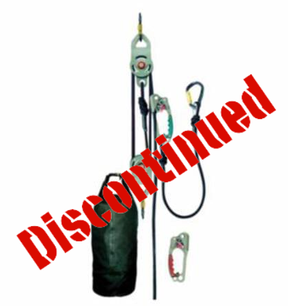 MSA 10037101 Left Hand Rescue Utility Ascender With Securing Rope