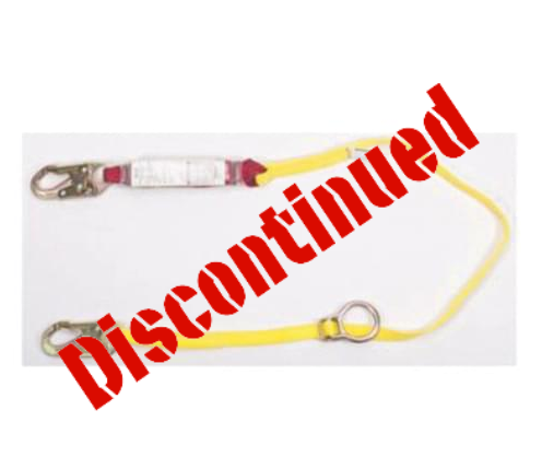 MSA Sure-Stop 10073581 Adjustable Tie-Back Shock Absorbing Lanyard With (3) SRCC643 Carabiners
