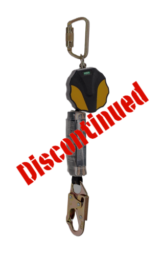 MSA Workman 10157841 Mini Personal Fall Limiter With Snaphook