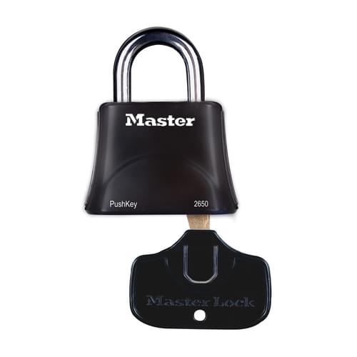 2650 PushKey Safety Padlock