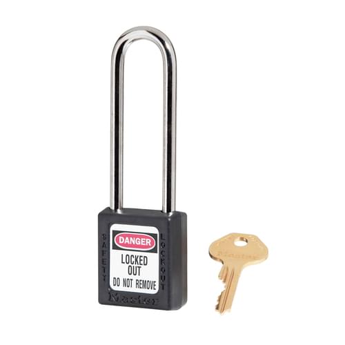 410LTBLK Safety Padlock