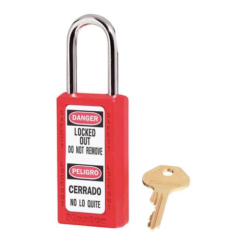 411KAS3RED Lockout Padlock