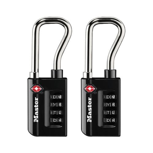 4696TWD Combination Resettable Padlock With Extended Reach Shackle